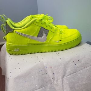 Nike air force 1 utility 2 volt white - BI